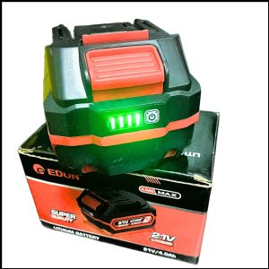 Акумулятор Edon 21V 4Ah, посадка MAKITA (макитівська посадка)