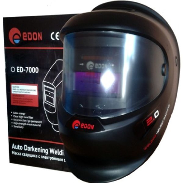 Зварювальна маска-хамелеон EDON ED-7000 - Зображення 2