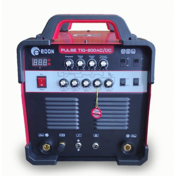Аргонно-дуговий зварювальний апарат Edon Pulsetig-200 AC\DC - Зображення 3