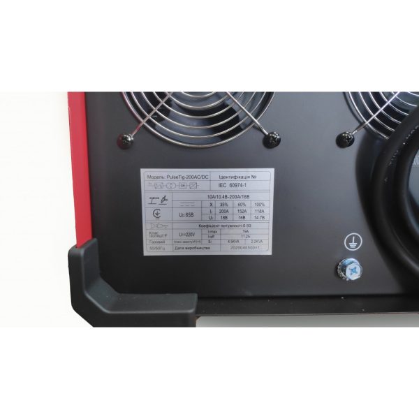 Аргонно-дуговий зварювальний апарат Edon Pulsetig-200 AC\DC - Зображення 6